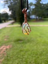 Load image into Gallery viewer, Opalite Copper Pendant