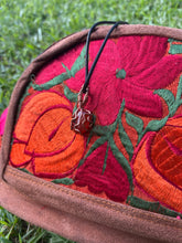 Load image into Gallery viewer, Carnelian Agate Copper Pendant