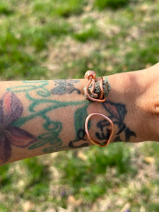 Signature “Divination”Copper Bracelets